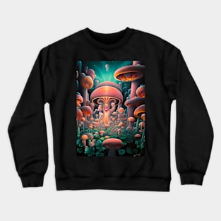 Psychodelic Mushrooms Crewneck Sweatshirt